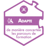 Badge : nous adaptons de manière concertée les parcours de formation